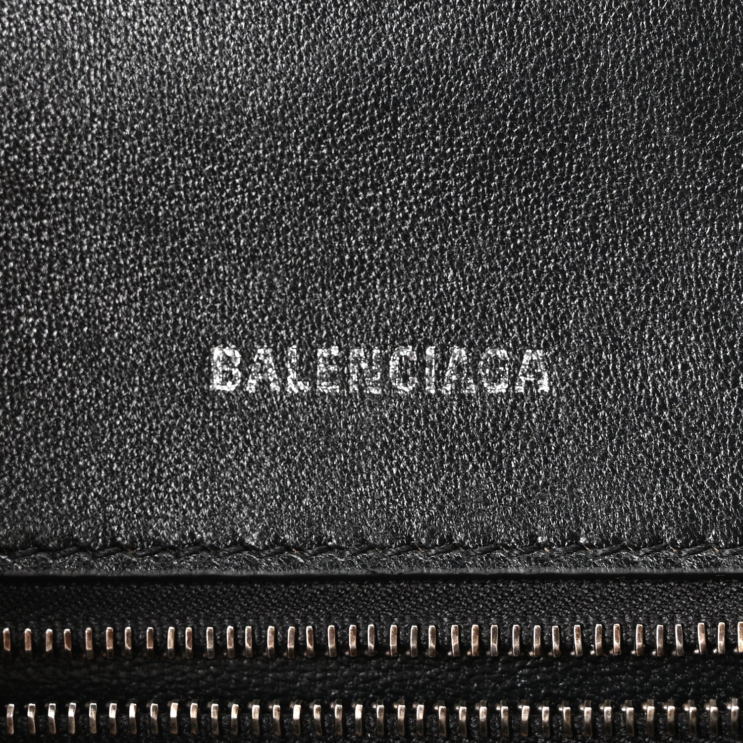 Balenciaga Matte Calfskin Snake Embossed Tonal B Small Hourglass Top Handle Bag Black 11 of 19