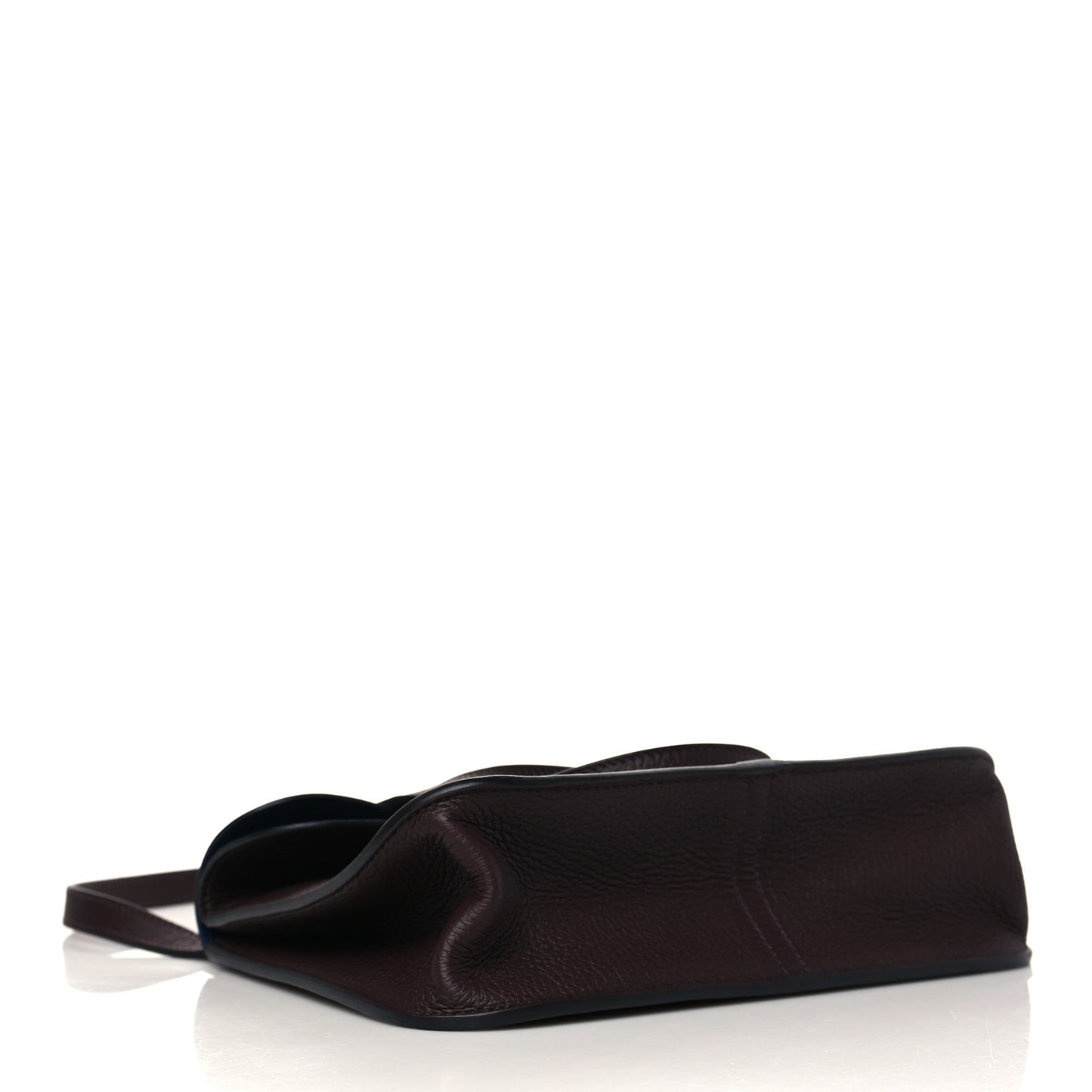 Taurillon Clemence Verso Halzan 25 Rouge Sellier Bleu Saphir