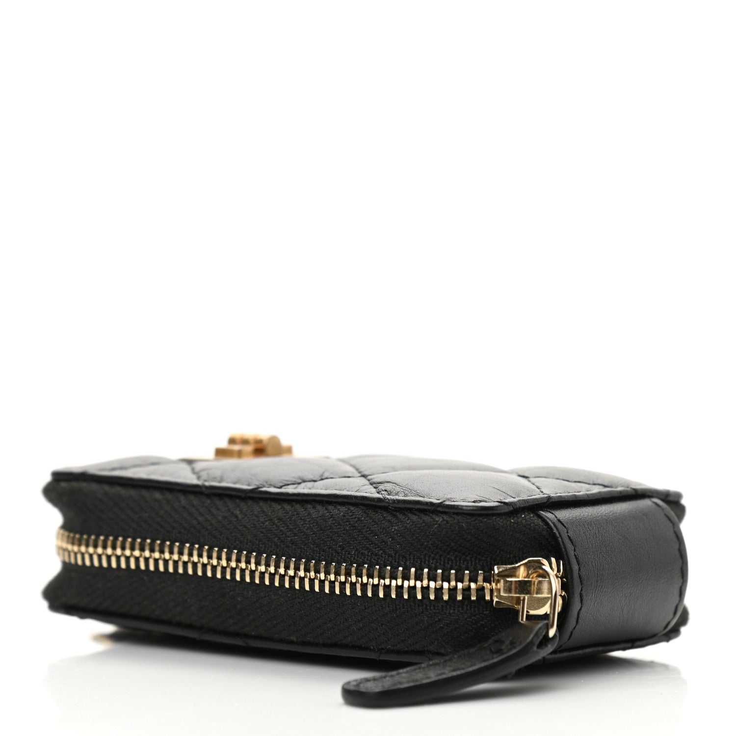 Chanel Aged Calfskin Quilted 2.55 Reissue Clutch With Chain Black 4 of 8