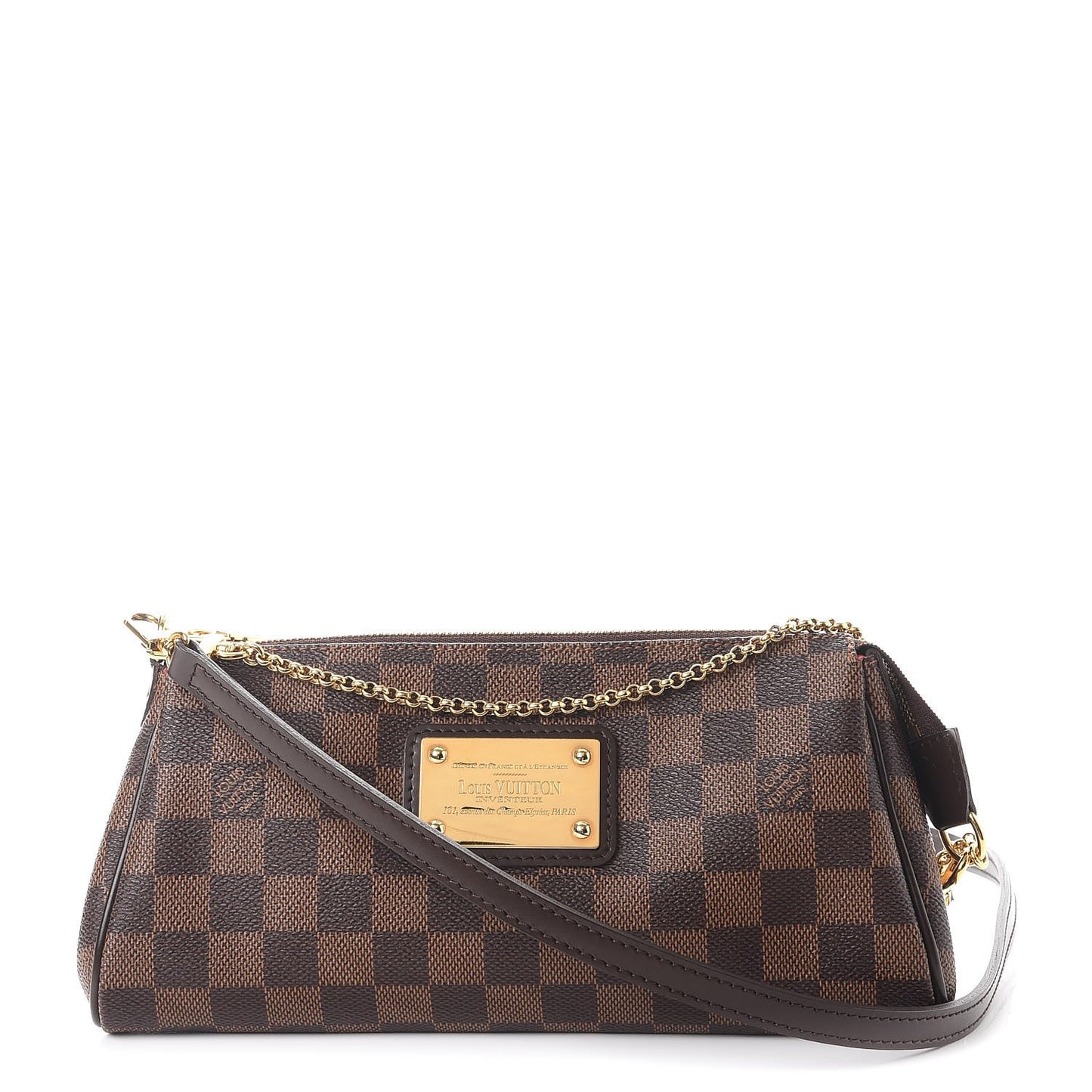 Damier Ebene Eva Clutch