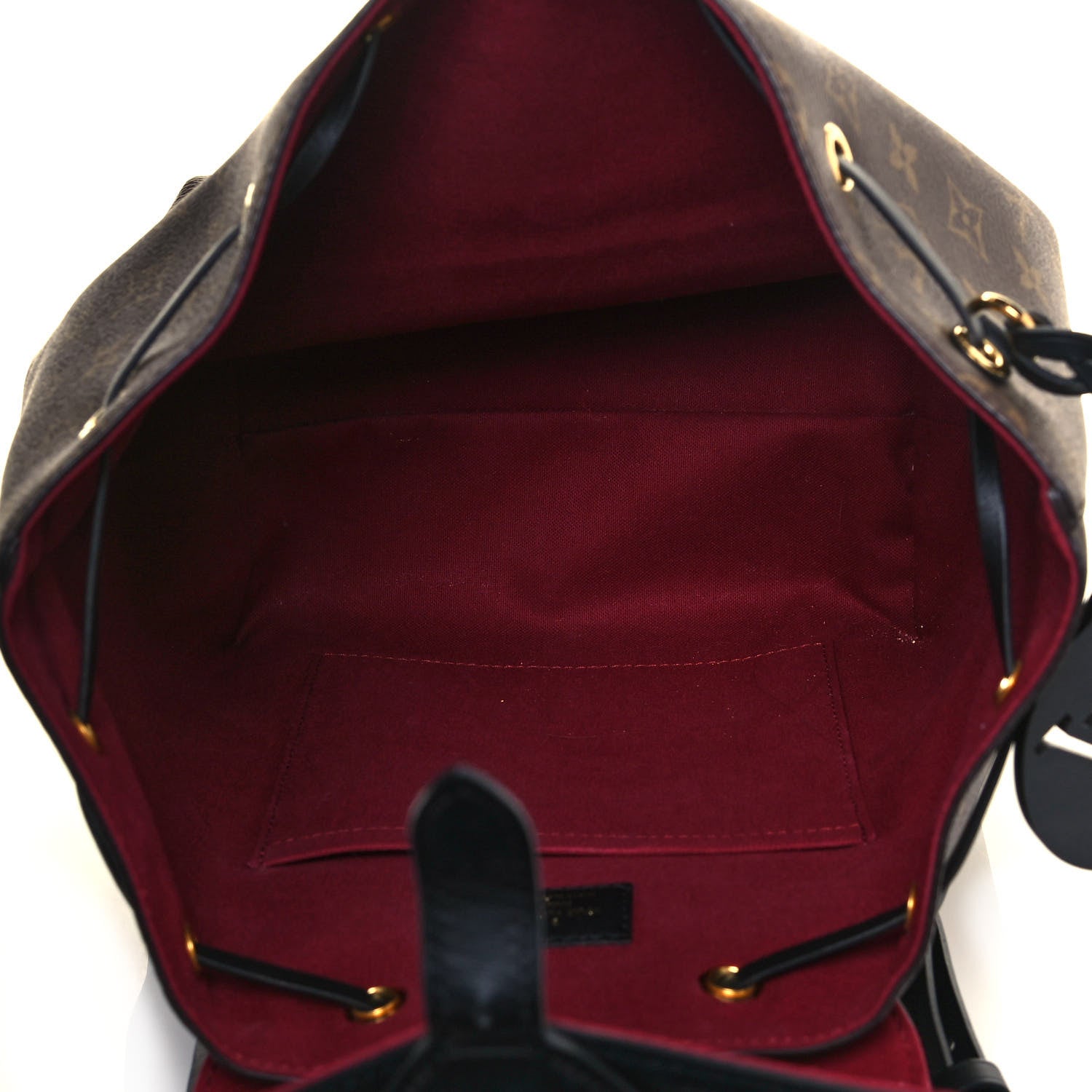 Louis Vuitton Monogram Montsouris PM Black 5 of 14