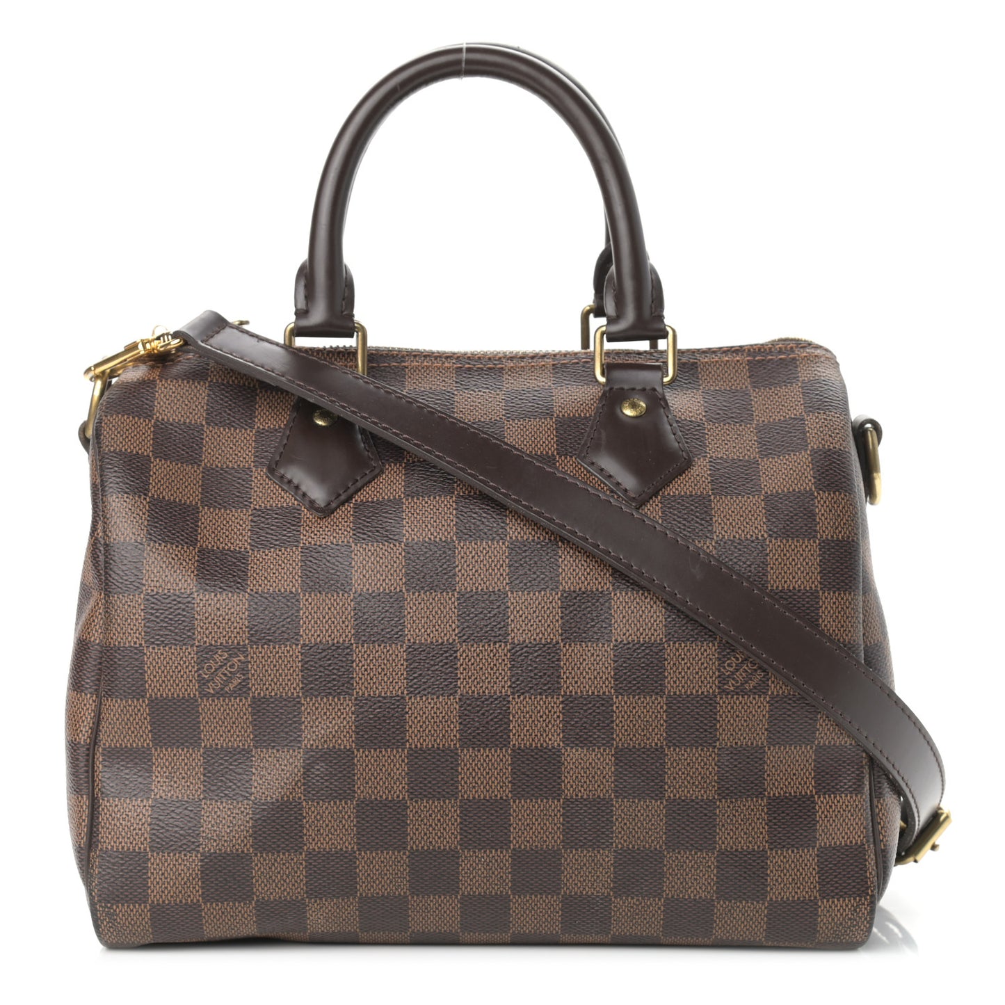 Damier Ebene Speedy Bandouliere 25