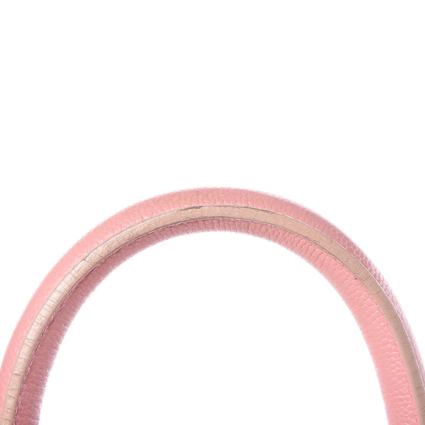 Caviar Quilted Small Bowler Pink