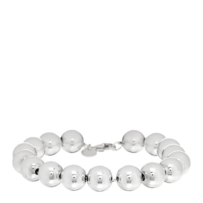 Tiffany Sterling Silver 10mm Hardwear Ball Bracelet 1 of 3