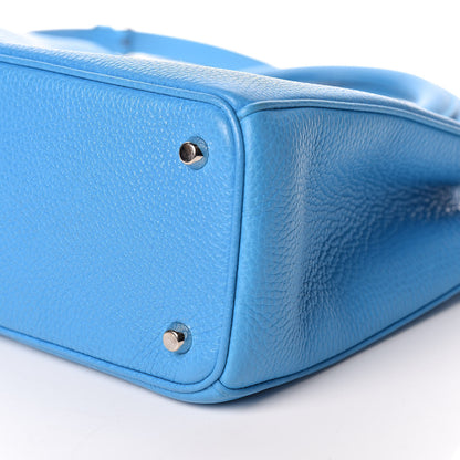 Christian Dior Bullcalf Medium Diorissimo Tote Bleu Nosy 8 of 18