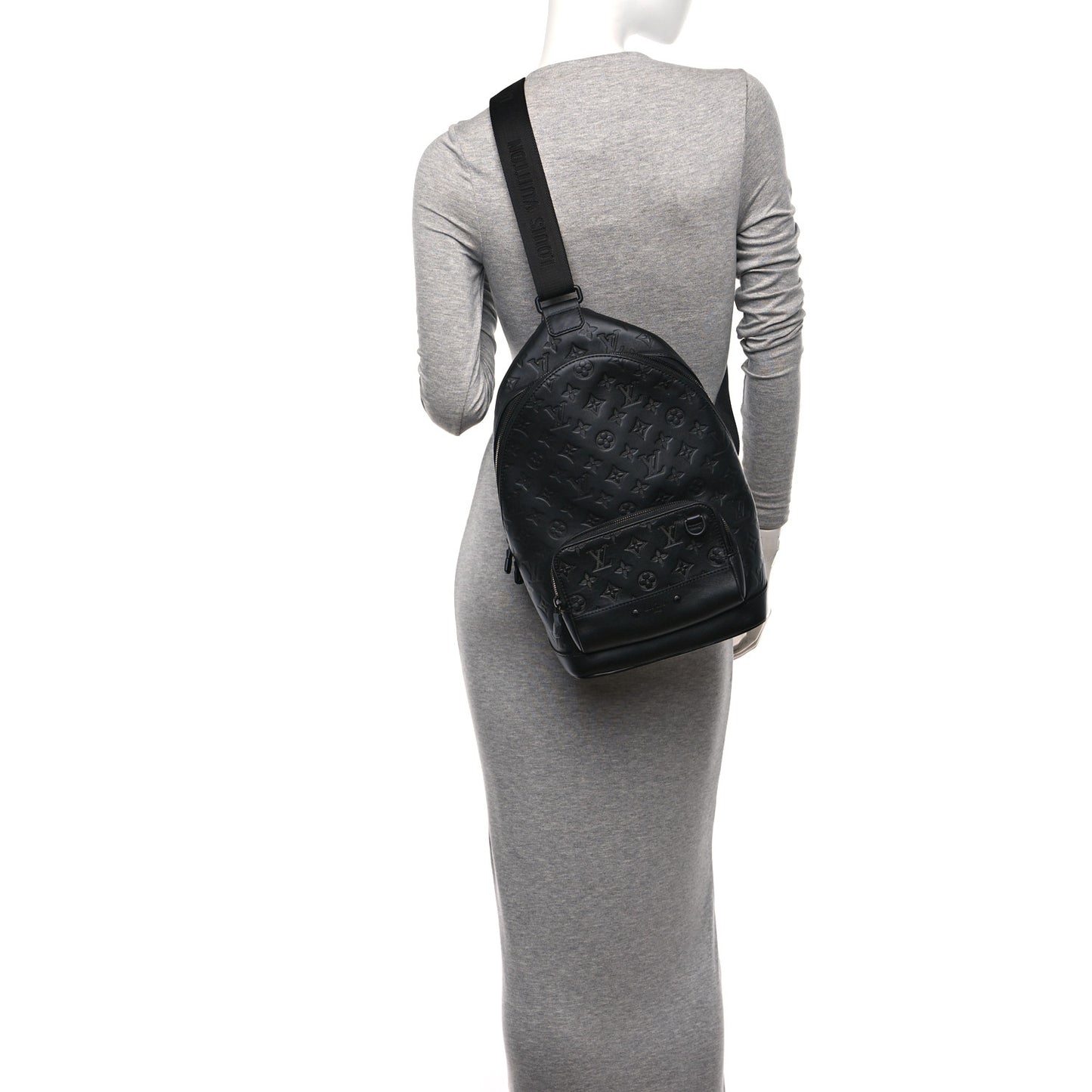 Monogram Shadow Racer Slingbag Black