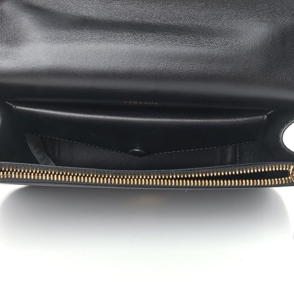Versace Vitello Barocco Virtus Top Handle Shoulder Bag Black 4 of 12