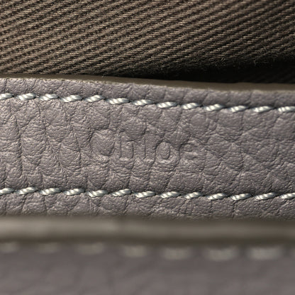 Chloe Calfskin Mini Marcie Round Crossbody Bag Cashmere Grey 6 of 11