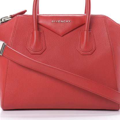 Givenchy Sugar Goatskin Small Antigona Red 8 of 13