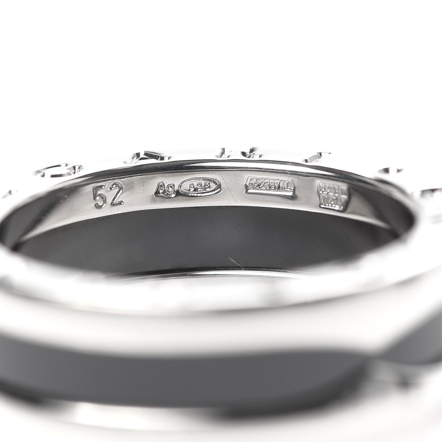 Sterling Silver Ceramic Save The Children One-Band Ring 52 6