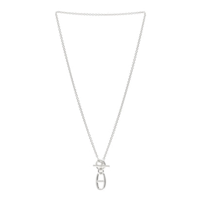 Hermes Sterling Silver Amulette Chaine d'Ancre Necklace 3 of 5