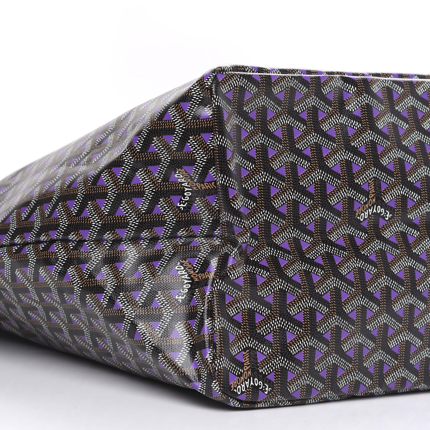 Goyardine Saint Louis Claire Voie GM Black Purple