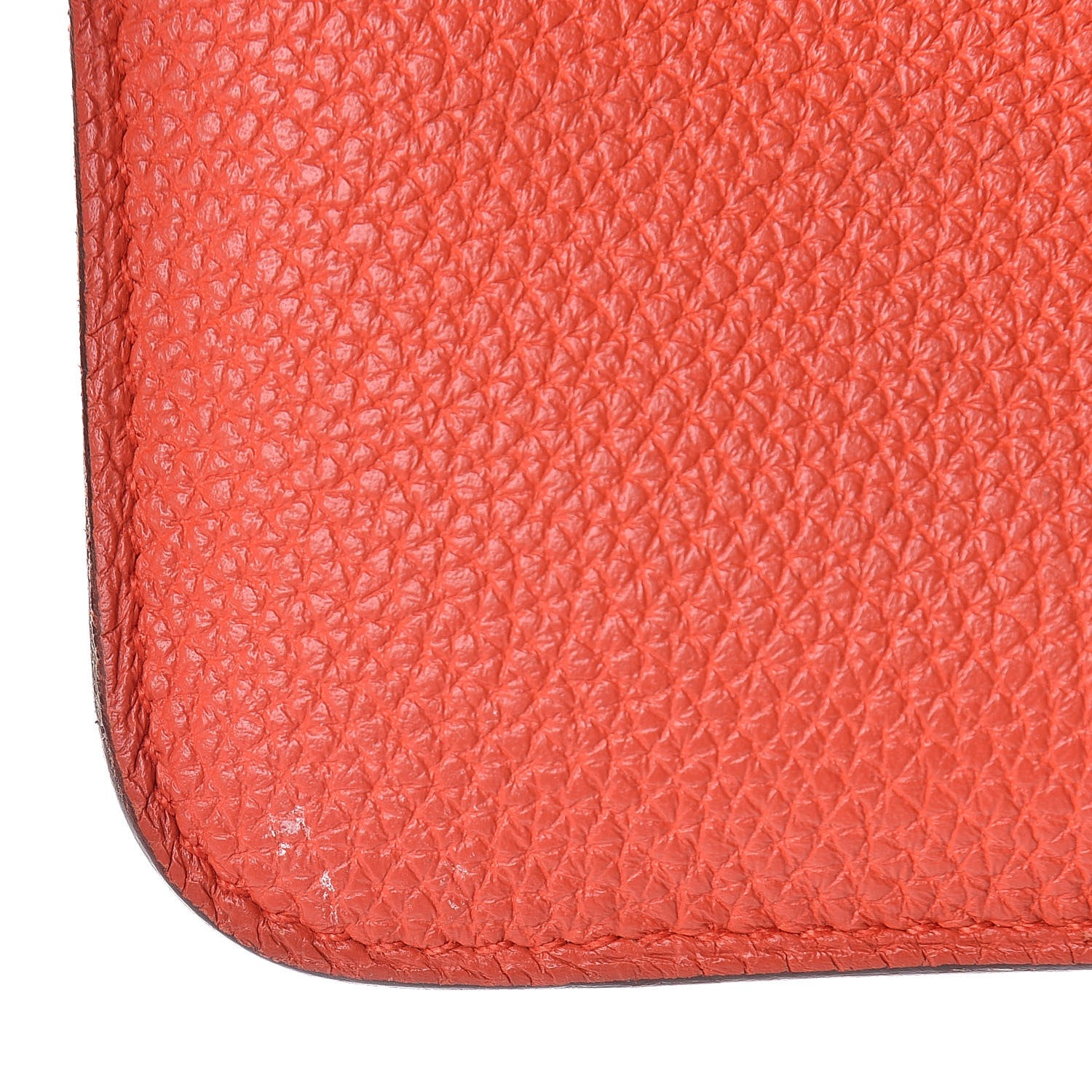 Hermes Togo Dogon Duo Wallet Capucine 15 of 17