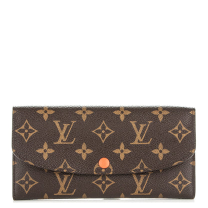 Louis Vuitton Monogram Emilie Wallet Piment 1 of 6