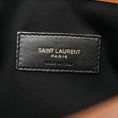 Saint Laurent Canvas Uptown Pouch Natural Beige Brick 6 of 8