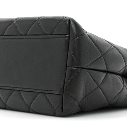 Chanel Lambskin Quilted Shoulder Bag Black 9 of 13