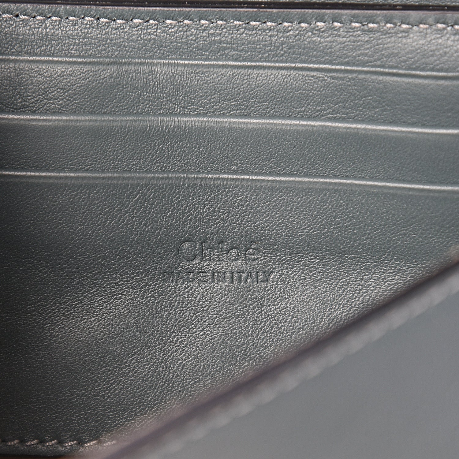 Chloe Suede Calfskin Mini Faye Shoulder Bag Cloudy Blue 5 of 11