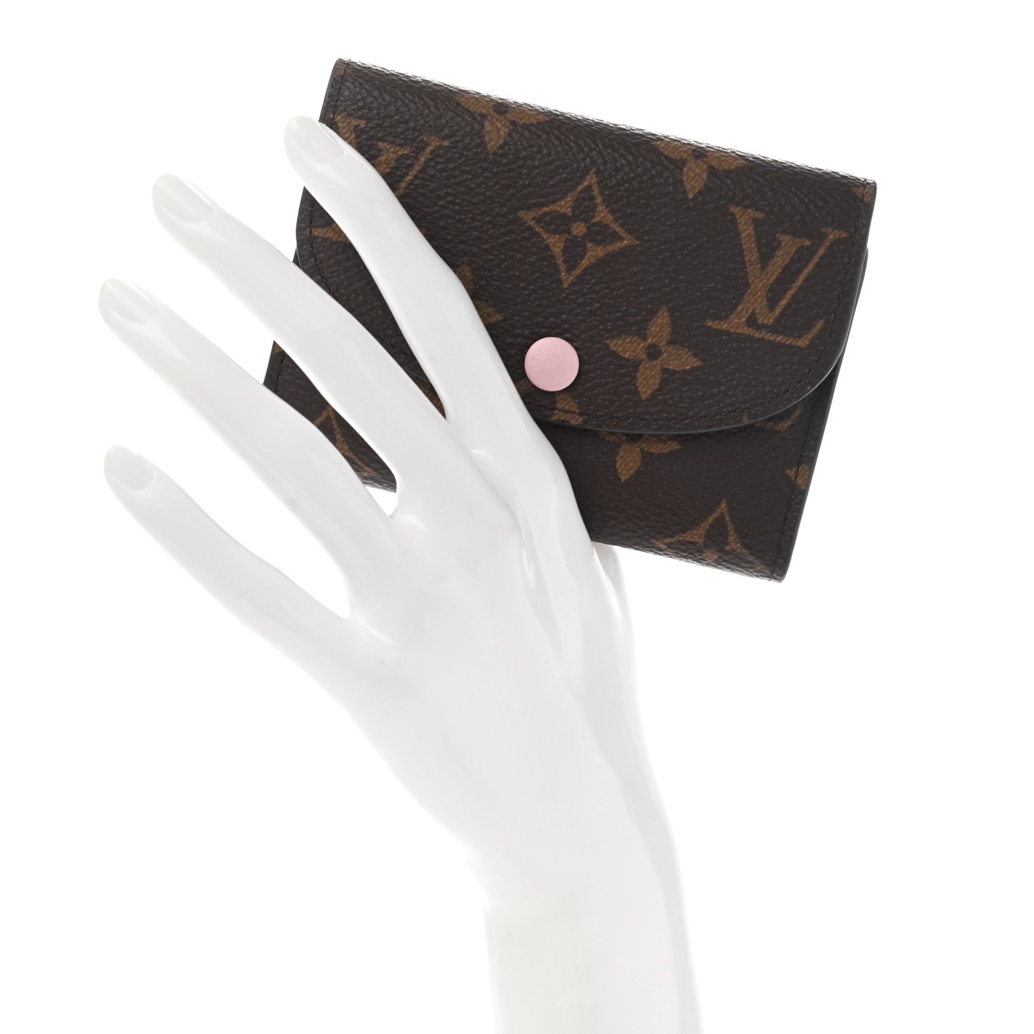 Louis Vuitton Monogram Rosalie Coin Purse Rose Ballerine 2 of 7