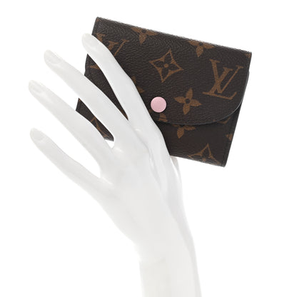 Louis Vuitton Monogram Rosalie Coin Purse Rose Ballerine 2 of 7