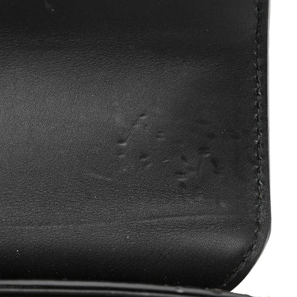 Gucci GG Supreme Monogram Calfskin Small Padlock Shoulder Bag Beige Black Cuir 12 of 14