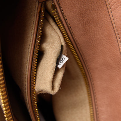 Prada Glace Calf Frame Satchel Cammeo 9 of 11