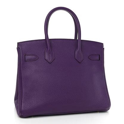 Hermes Togo BIRKIN 30 Crocus 3 of 21