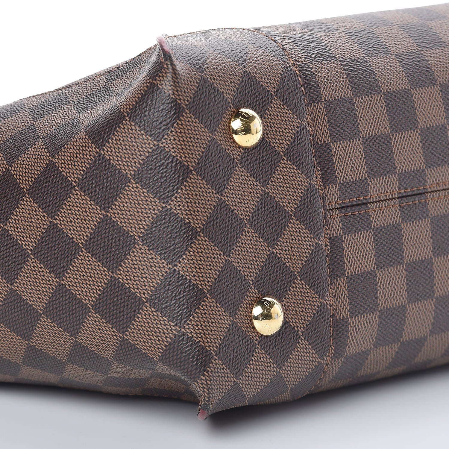 Louis Vuitton Damier Ebene Caissa Hobo Cherry 7 of 8