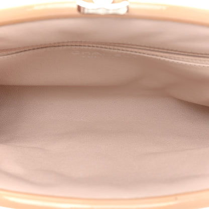 Chanel Patent Quilted Timeless Clutch Pink 5 of 15