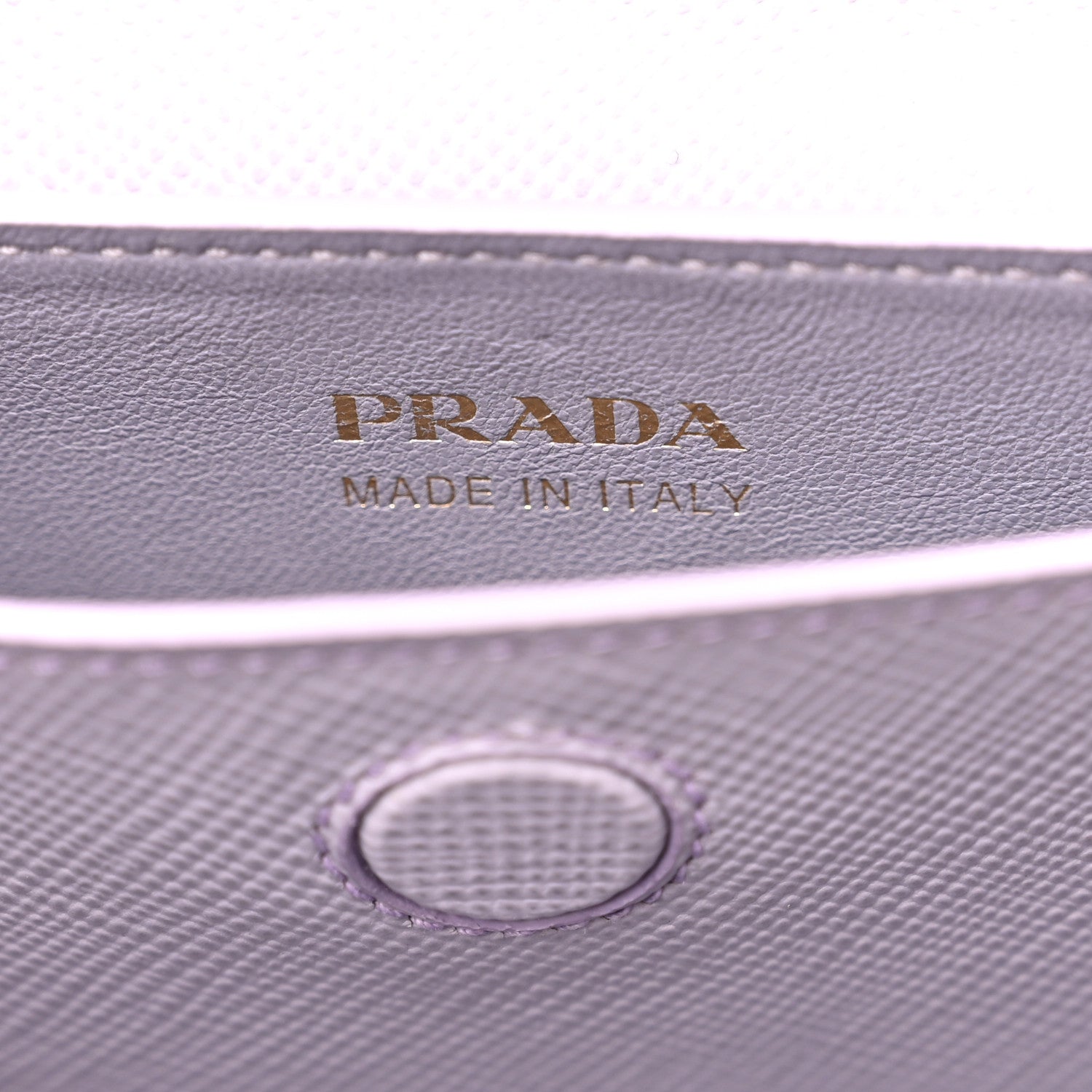 Prada Saffiano Cuir Small Double Bag Glicine 7 of 12