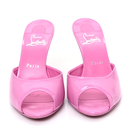 Christian Louboutin Patent Me Dolly 100 Sandals 37 Pinkador 2 of 8