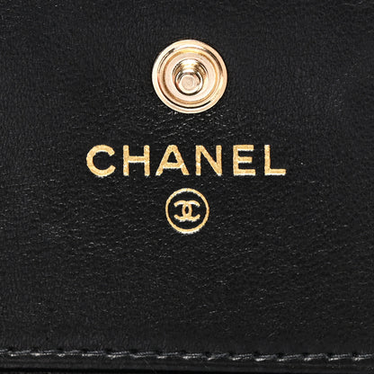 Chanel Caviar Timeless CC Flap Card Holder Black 6 of 8