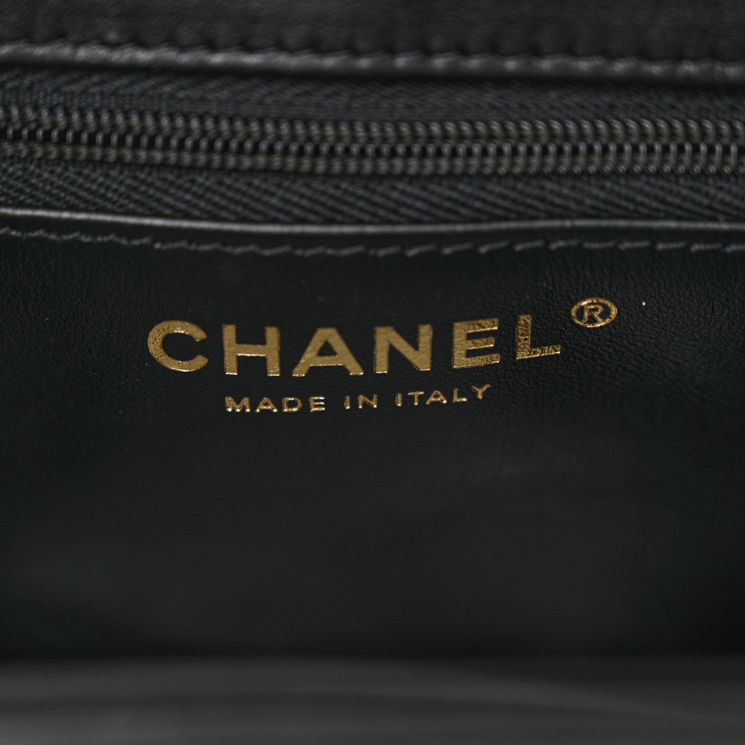 Chanel Shiny Aged Calfskin Quilted Nano Kelly Shopper Black 7 of 10