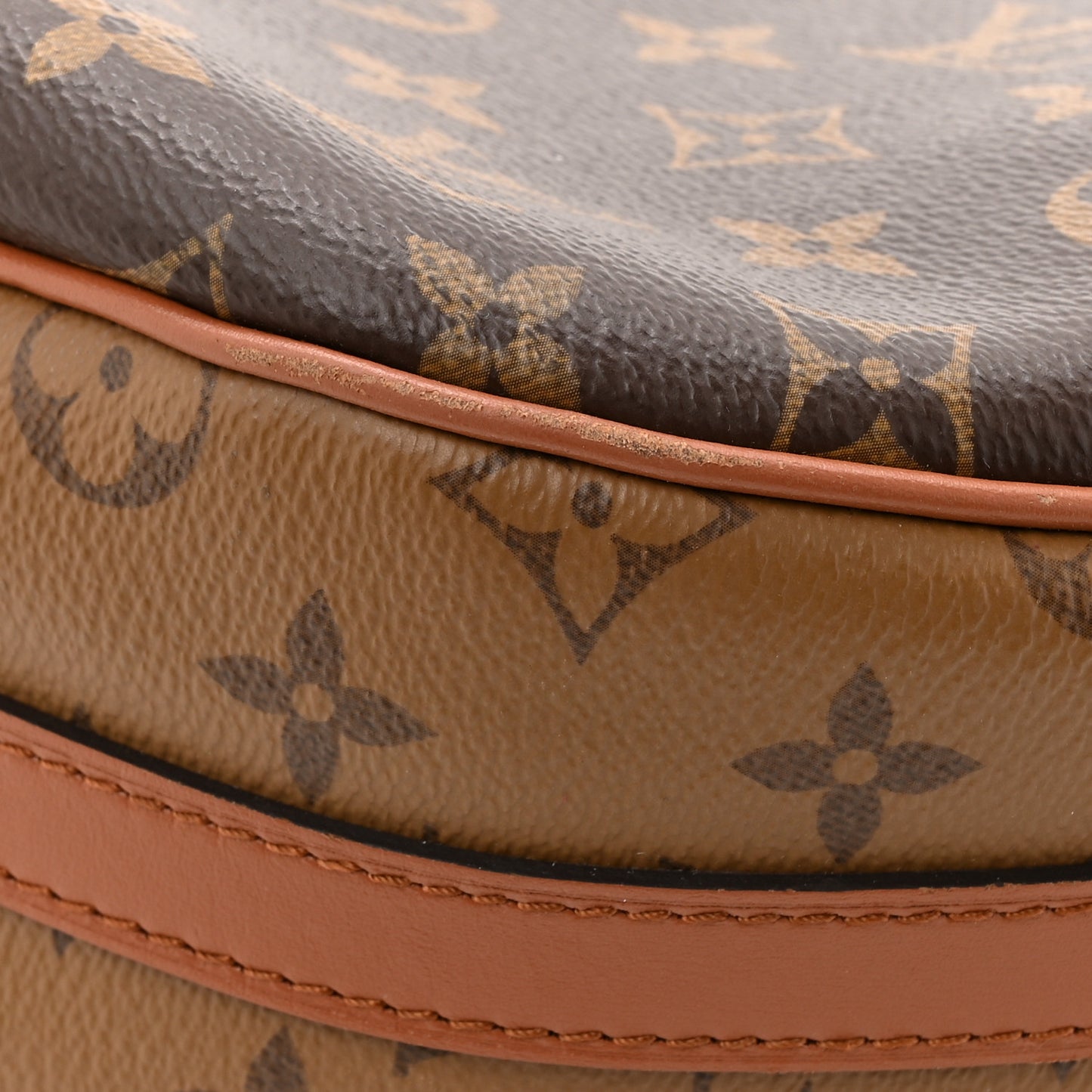 Reverse Monogram Loop Hobo
