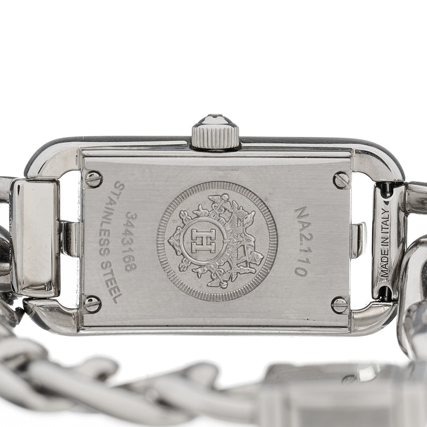 Hermes Stainless Steel 17mm Nantucket Quartz Watch 4 of 5