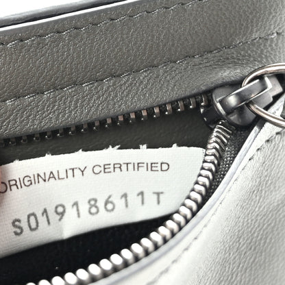 Bottega Veneta Nappa Intrecciato Zip Card Holder Grey 7 of 8