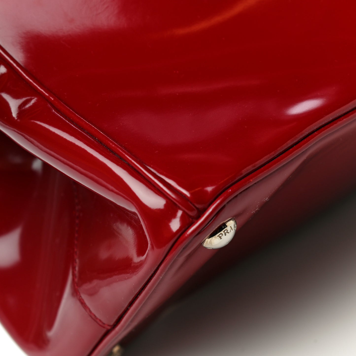 Spazzolato Large Double Zip Tote Rubino