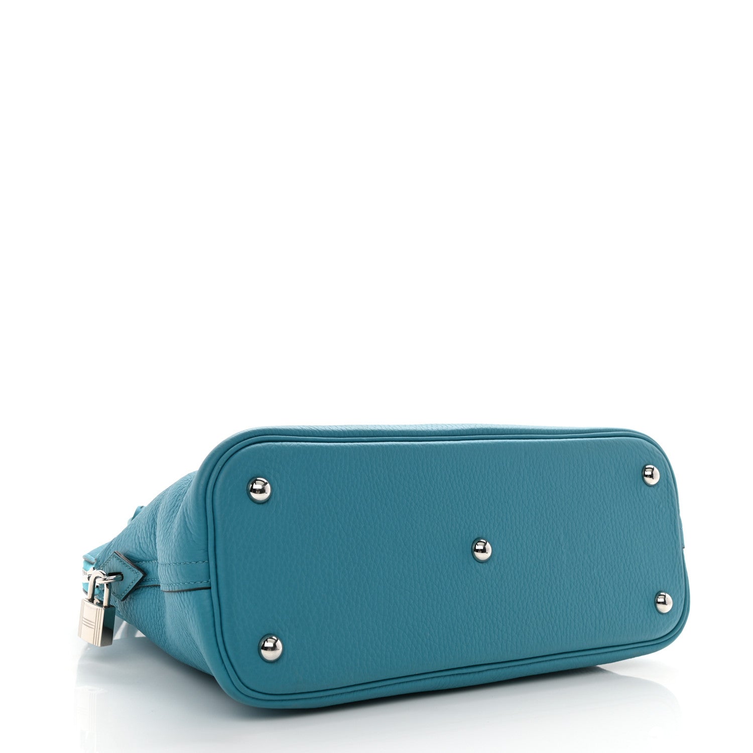 Hermes Taurillon Clemence Bolide 31 Turquoise 4 of 8
