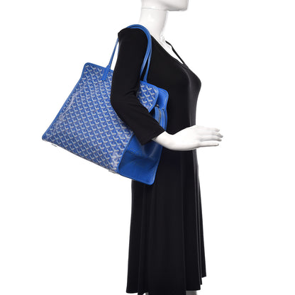 Goyard Goyardine Sac Hardy Pet Carrier PM Sky Blue 2 of 11
