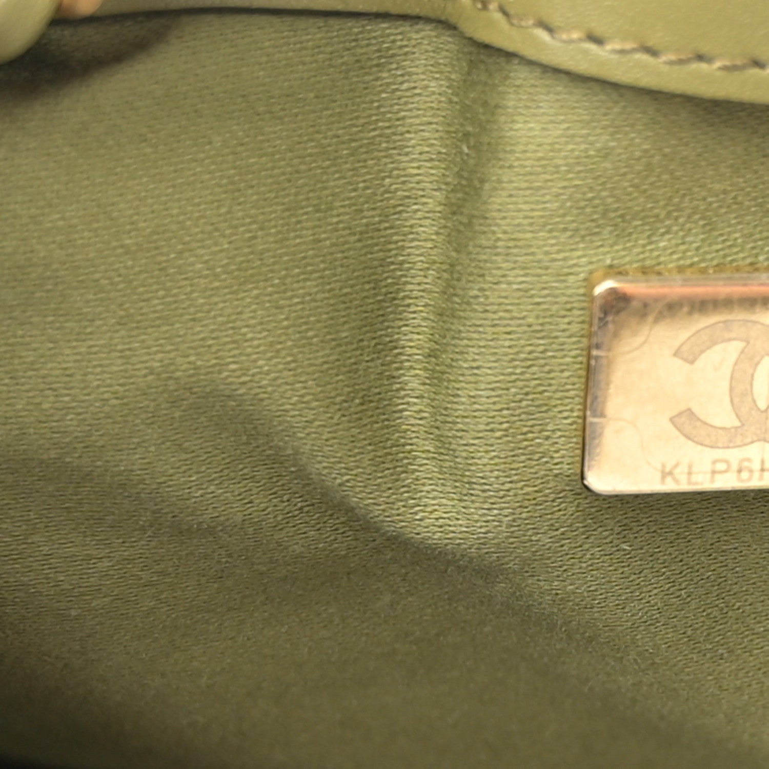 Chanel Suede Quilted Medium Chanel 25 Handbag Khaki 8 of 11