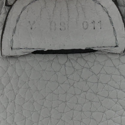 Hermes Taurillon Clemence Evelyne III PM Bleu Pale 7 of 9