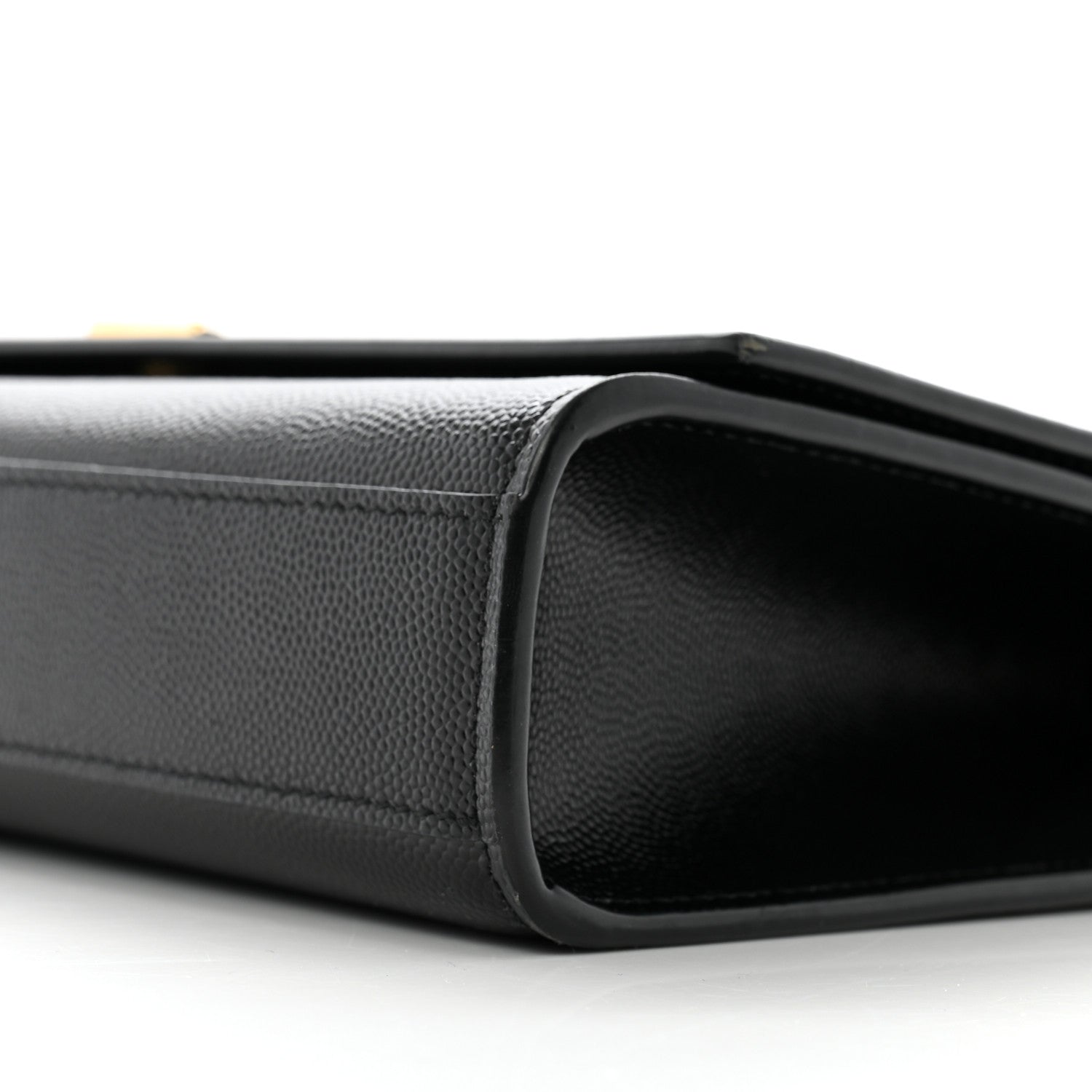 Saint Laurent Grain De Poudre Medium Classic Monogram Kate Satchel Black 10 of 13