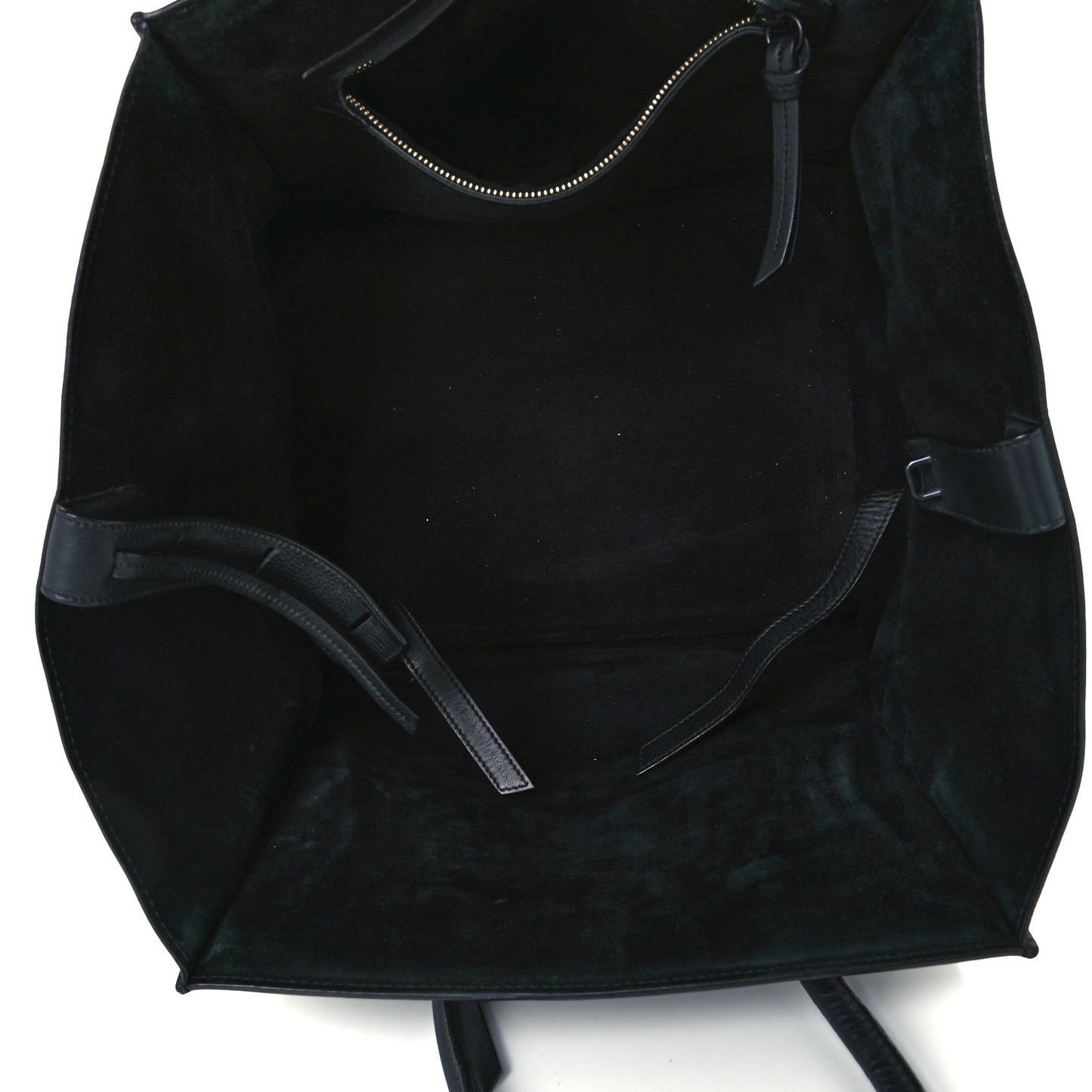Supple Calfskin Medium Phantom Luggage Black