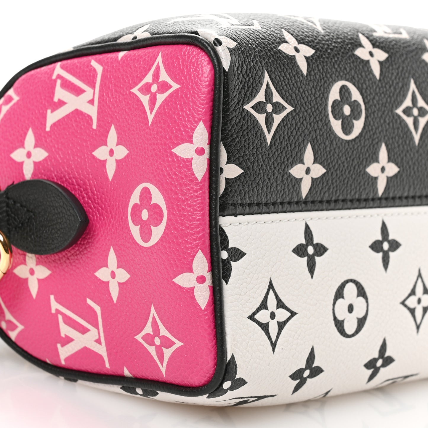 Empreinte Monogram Spring in the City Speedy Bandouliere 20 Black White Pink
