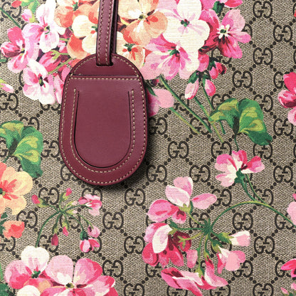Gucci GG Supreme Monogram Blooms Large Reversible Tote Beige Multicolor Dry Rose 13 of 28