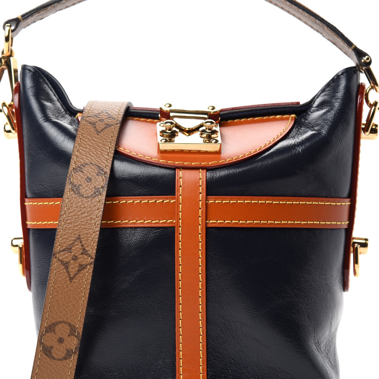 Calfskin Duffle Bag Navy