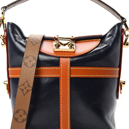 Louis Vuitton Calfskin Duffle Bag Navy 10 of 10