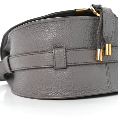 Chloe Calfskin Mini Marcie Round Crossbody Bag Cashmere Grey 7 of 11