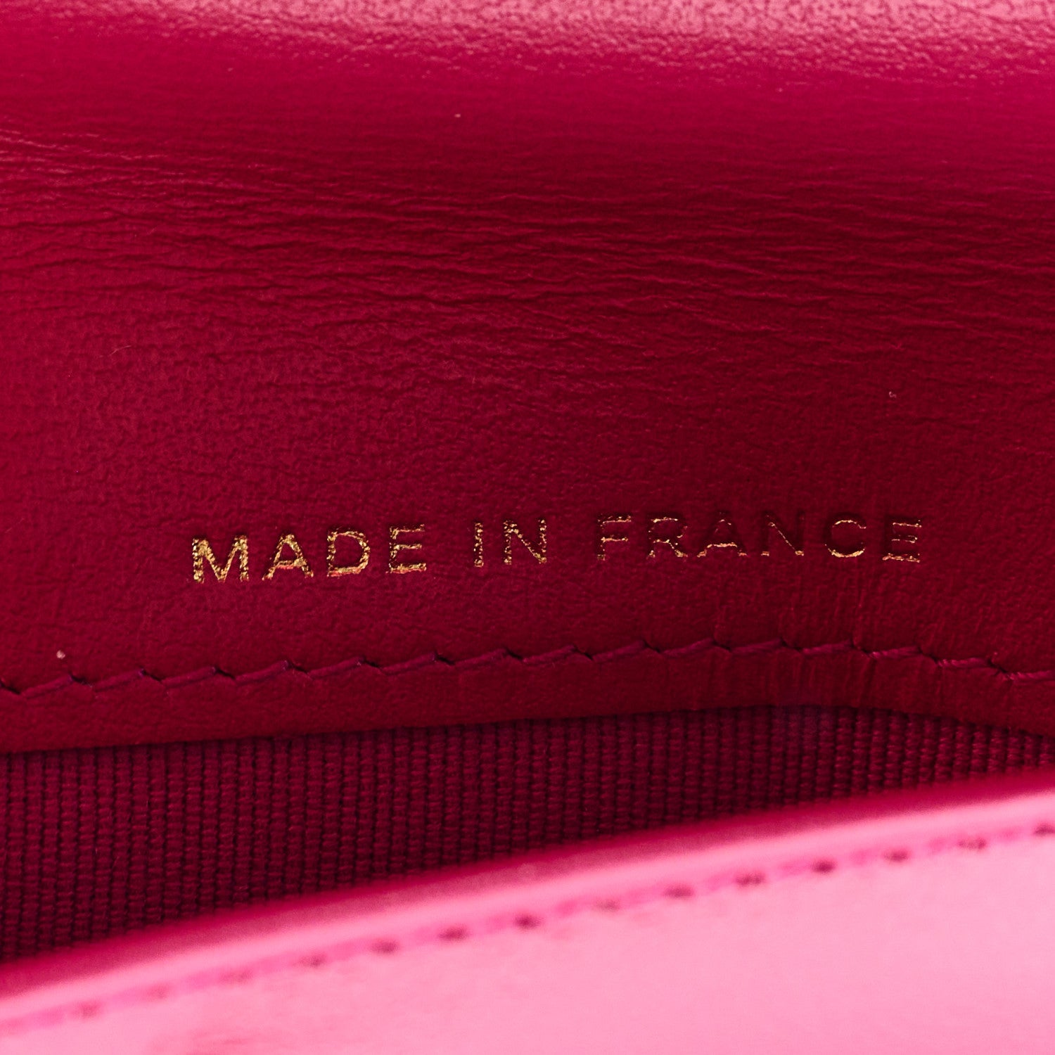Chanel Caviar Quilted Medium Flap Wallet Fuchsia 8 of 12