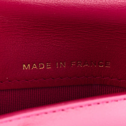Chanel Caviar Quilted Medium Flap Wallet Fuchsia 8 of 12