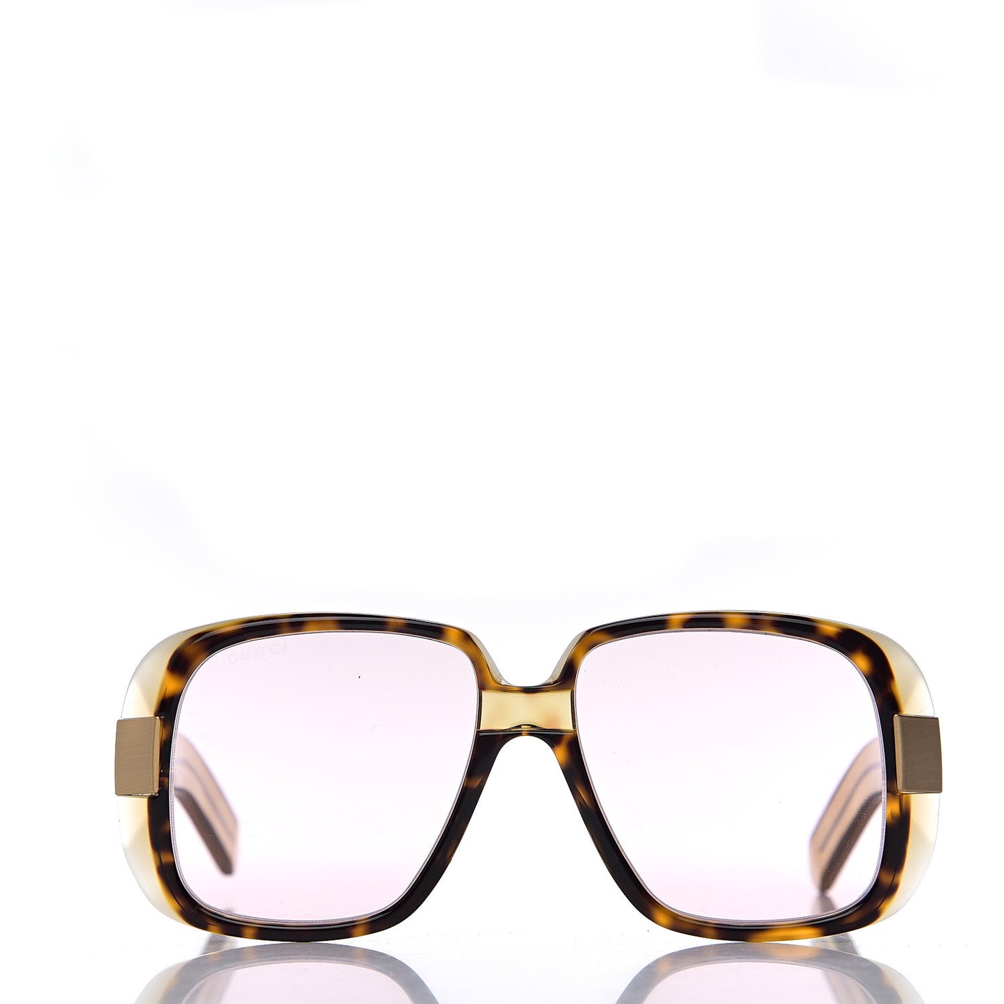 Oversize Square Frame GG0318S Sunglasses Brown